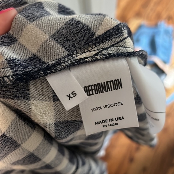 Reformation gingham dress - Picture 6 of 6